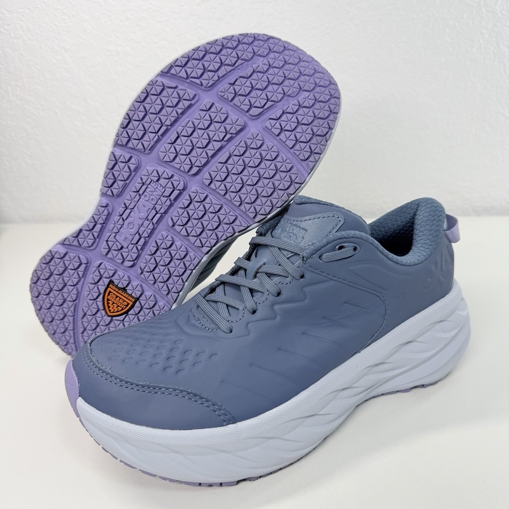 Hoka One One Bondi SR Wide Women's Size 10D Faded Navy / Berry Patch 1129351 FDN